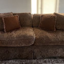 Beautiful Chenille Sofa DISCOUNTED!
