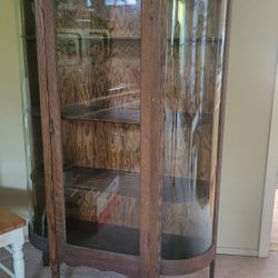 Antique Curio Cabinet 