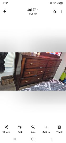 Wood dresser