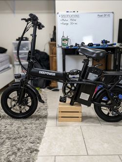 Deepower DP-X1 Folding Electric Bike 750W
