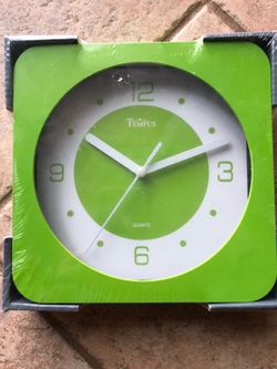 Tempus Green Wall Clock New