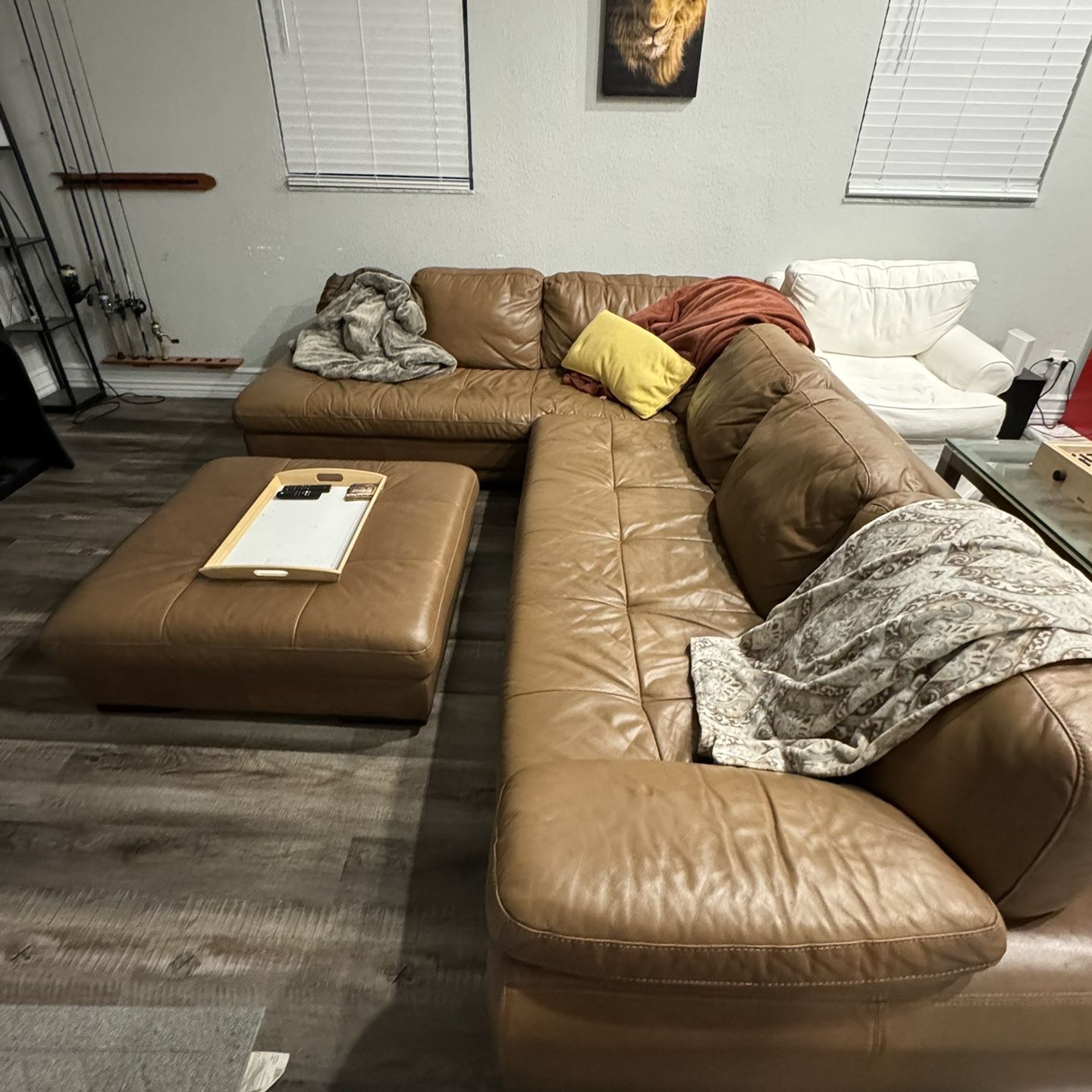 Couch & Ottoman