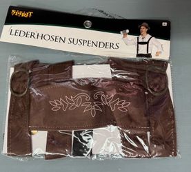 New Adult Beer Fest Suspenders Costume Just $3