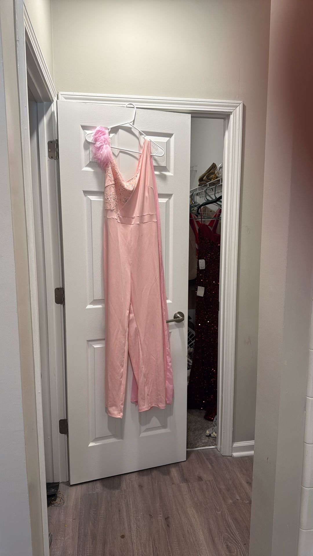 Plus Size Pink Jumpsuit