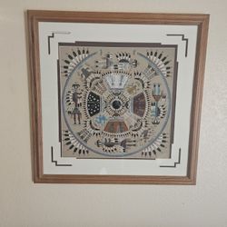 Navajo Ceremonial Sandpainting
