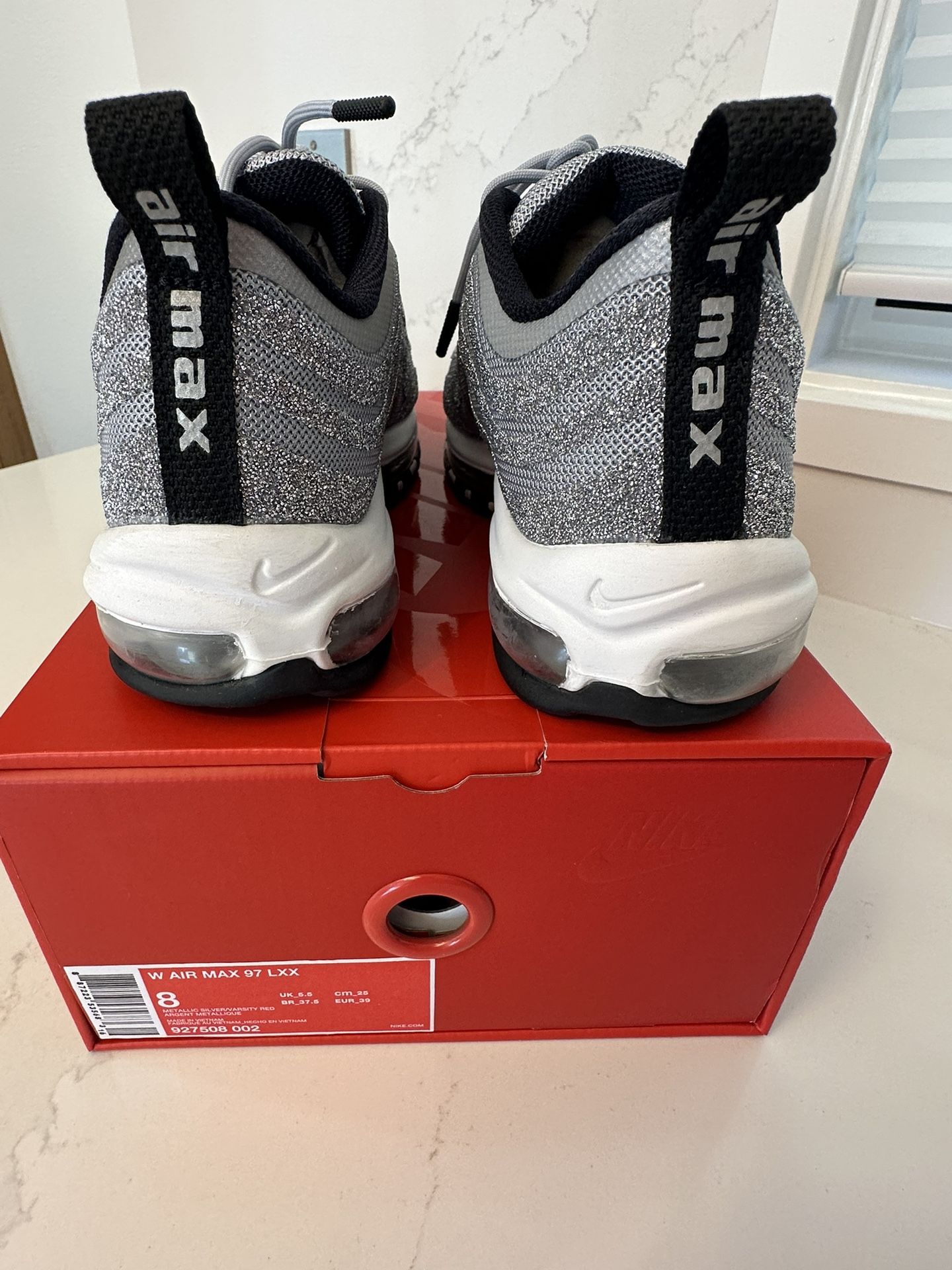 Nike Air Max 97 Swarovski Crystal Silver No Bullet // W8/M6.5 for 