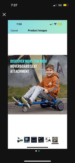 Evercross Hoverboard Seat Only