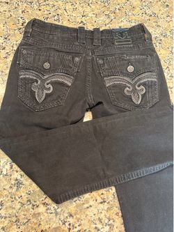 Rock Revival Jeans (BLACK)
