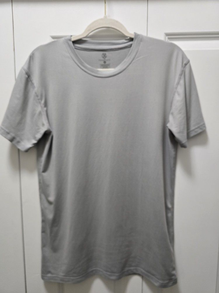 Christian Lacroix Men’s T-Shirt Size S Gray Short Sleeve 100% Pima Cotton