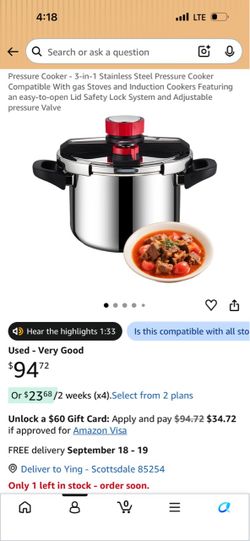 Pressure cooker