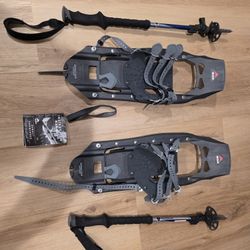 MSR Denali Evo Ascent Snow Shoes and Poles