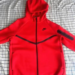 Red Nike Tech Kids