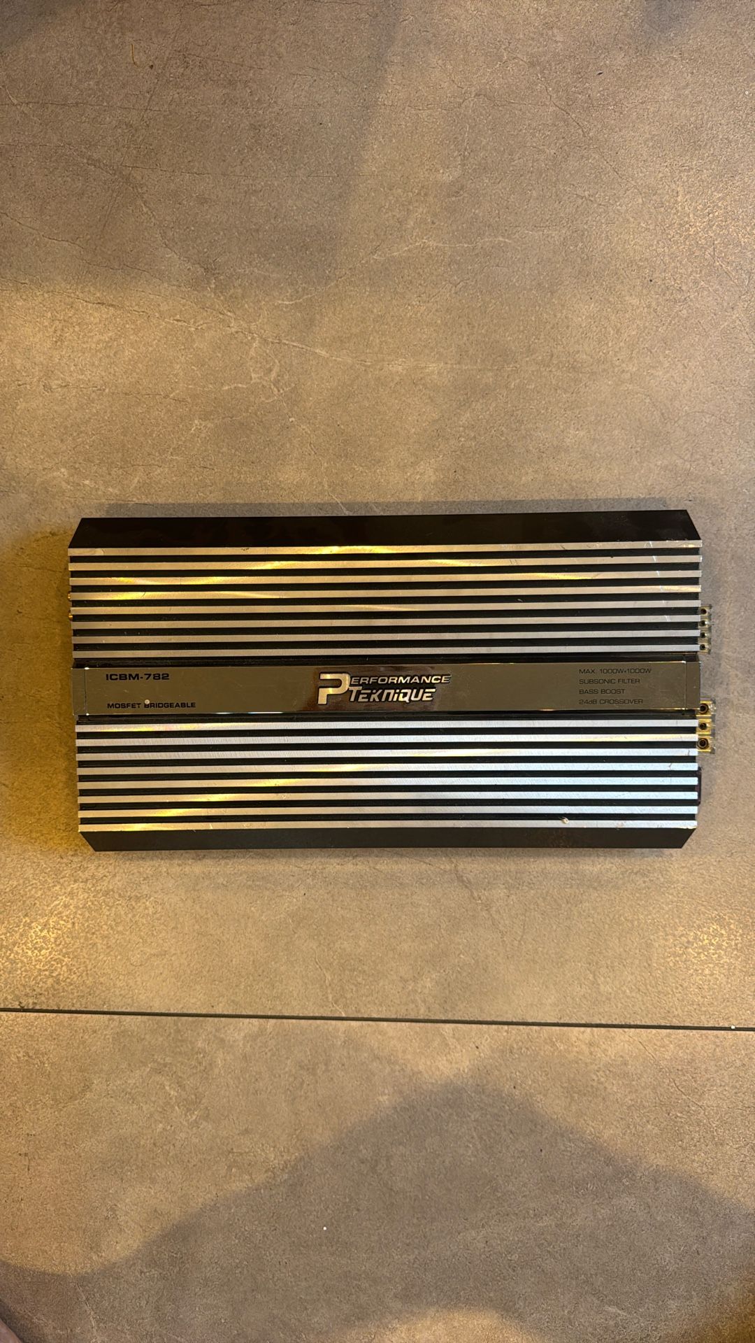 Performance Teknique ICBM-782 Car Amplifier