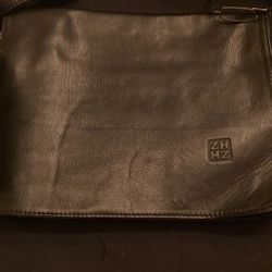 ZHHZ Leather Messenger Bag