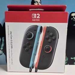 JOY-CON 2 BRAND NEW SEALED 2025 Official L/R Blue Red Nintendo Switch 2 OEM