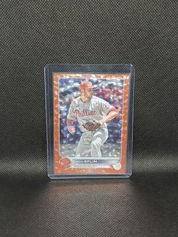 2022 Topps Baseball Series 1 Zach Eflin #179 Numbered 218/299 Mint