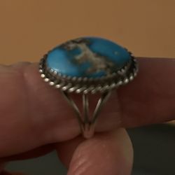 Turquoise Silver Ring