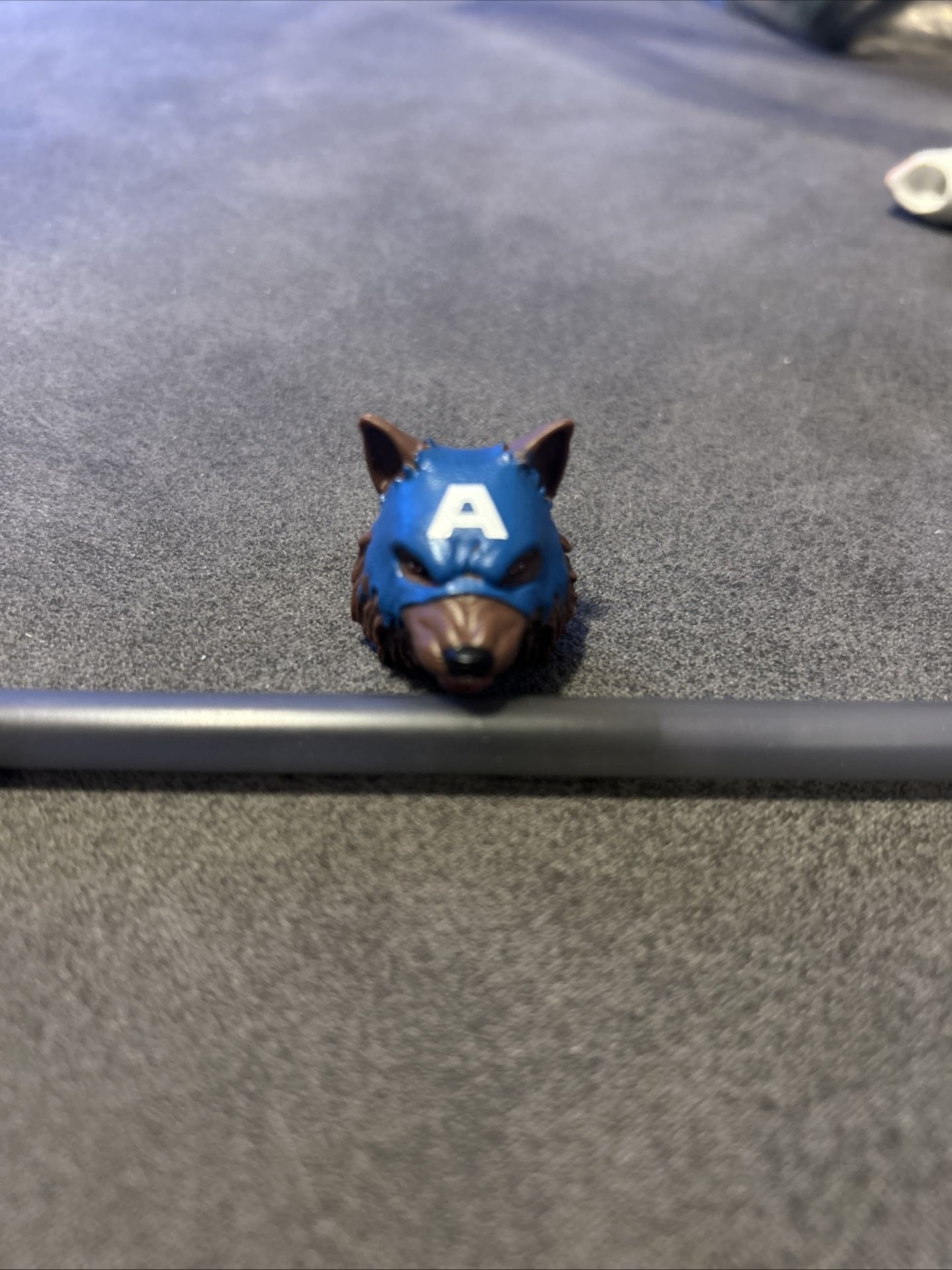 Marvel Legends Avengers Captain America Head Wolf