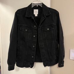 H&M Men’s Loose-Fit Denim Jacket – Size Small