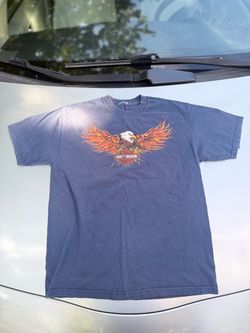Harley-Davidson Flaming Eagle Graphic T-Shirt