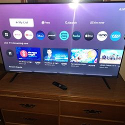 Hisense 50 Inch TV With Remote 