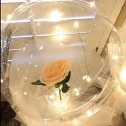 Holiday Lighting balloon decoration