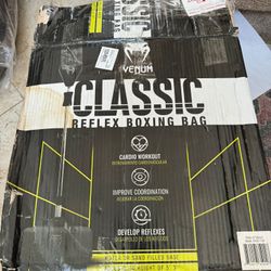 Venum Classic Reflex Boxing Bag - Black - Unisex