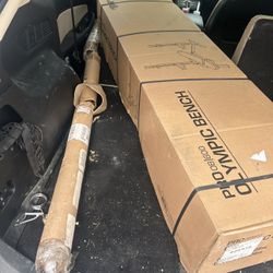 Full Bench , Wrack , And Bar Brand New 