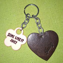 VINTAGE  JUICY COUTURE KEY CHAIN