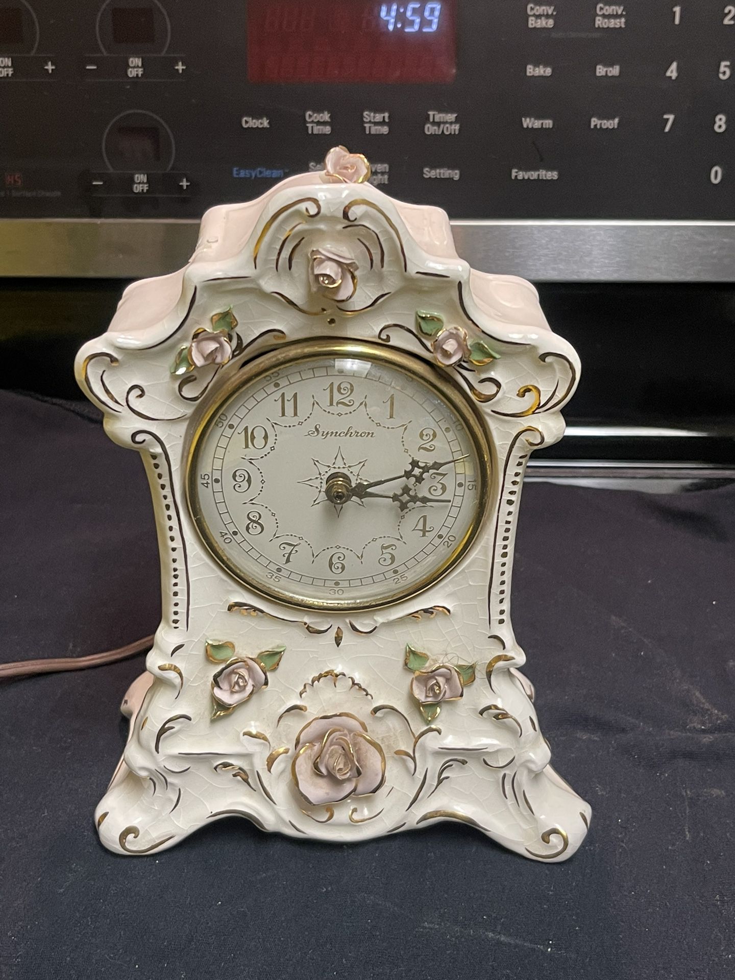 Antique Synchron, Ceramic Clock
