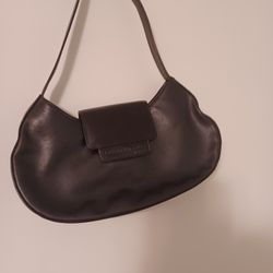 Kenneth Cole New York Black Leather Purse.