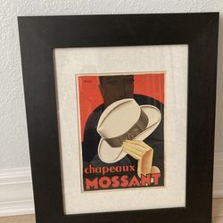 Mossant framed art