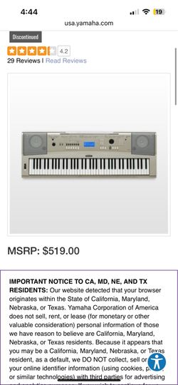 Yamaha Portable Grand - YPG-235 Piano-focused 76-key