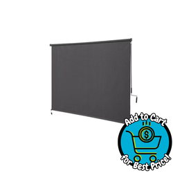 Coolaroo Outback 96-in x 96-in Montecito Light Filtering Cordless Outdoor Roller Shade