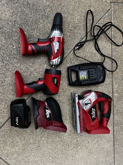 SKIL Tools Saw Driver Flash Light Etc,.