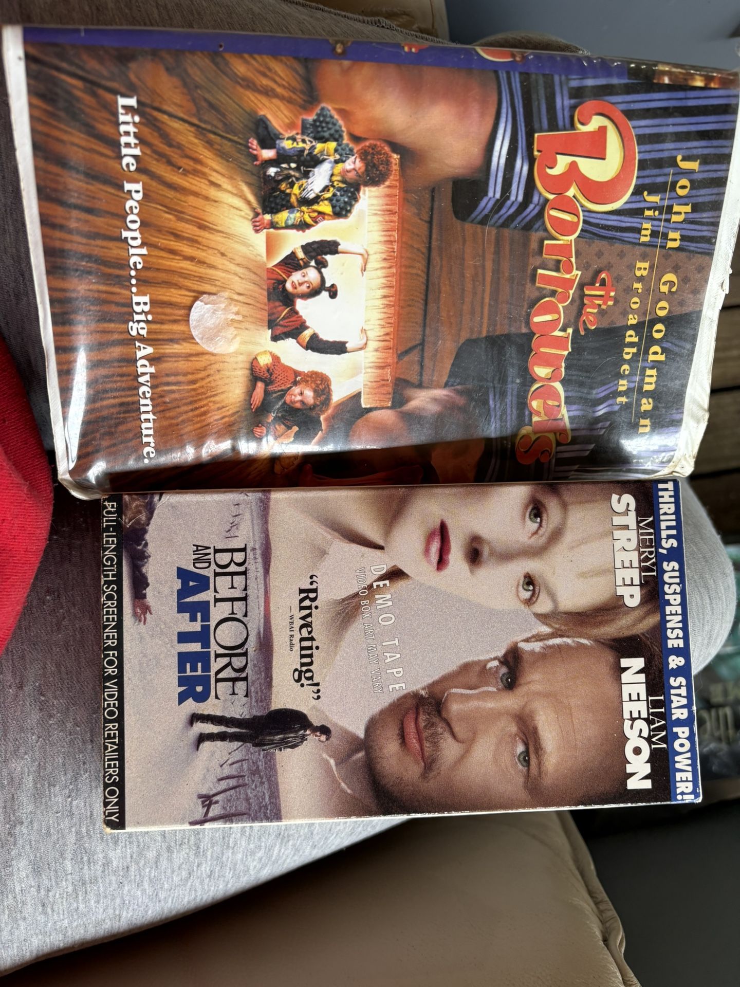 VHS tapes