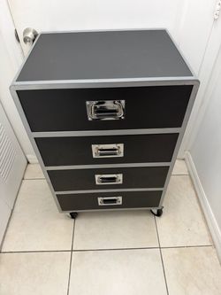 4 drawer aluminum tool chest