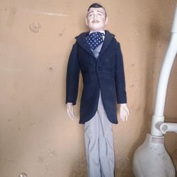 Franklin Mint Heirloom  Gone With the Wind Clark Gable 19” Rhett Butler 1986