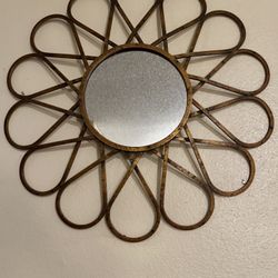 Vintage Wall Mirror | Decorative Gold Frame | Home Decor 