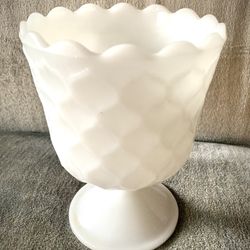 Milk Glass Goblet