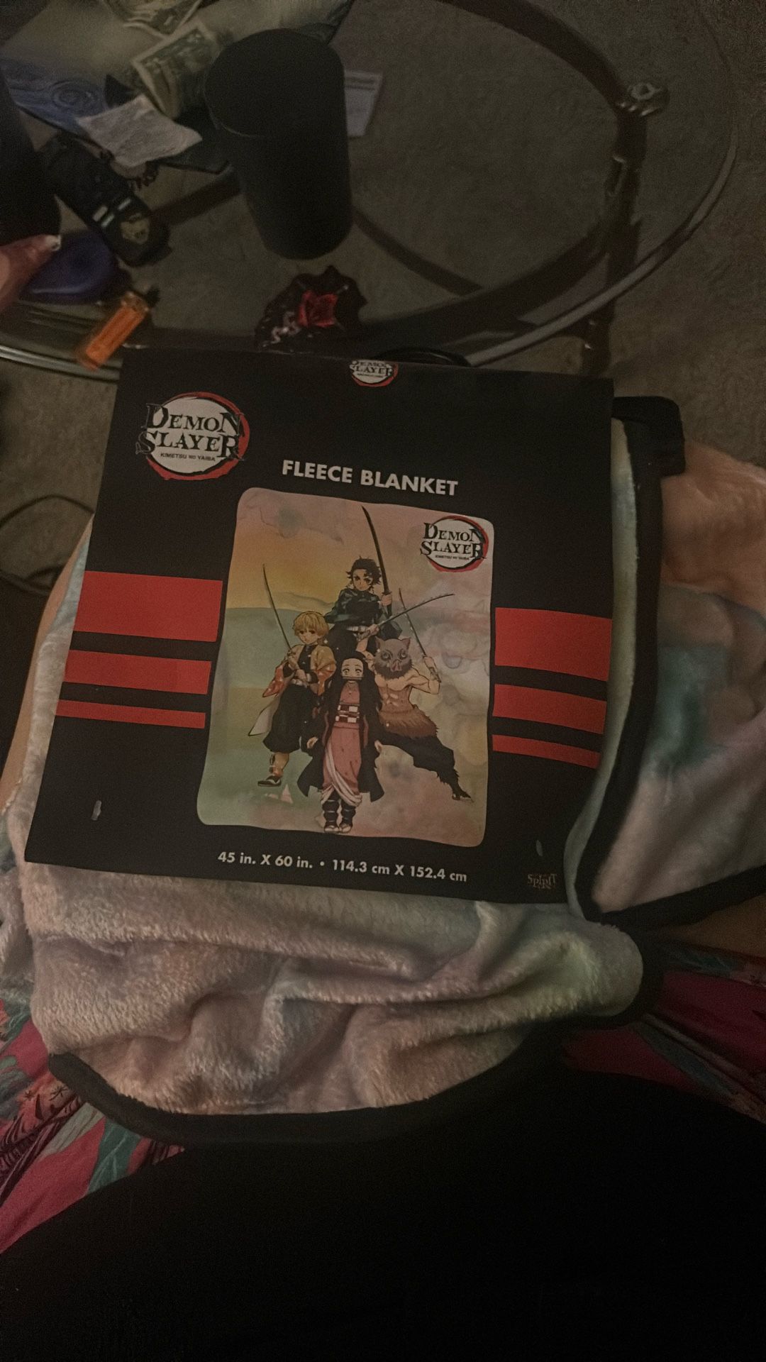 Demon slayer blanket