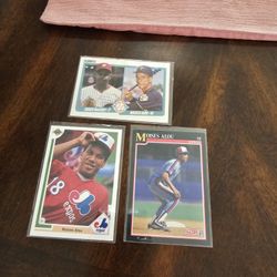 Moises Alou Baseball Cards Lot 