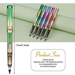 5-Lot Everlasting Pencil, Inkless Magic Pencil Eternal with Eraser