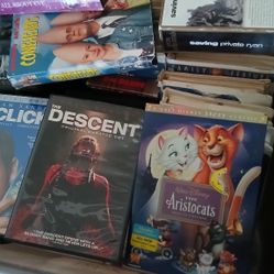 DVD's VHS movies 