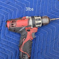 Milwaukee 2411* M12 12V Cordless Hammer Drill Driver (No Battery but Working)