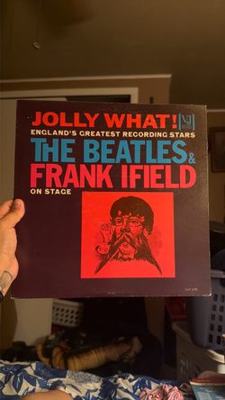 🎶 THE BEATLES & FRANK IFIELD – JOLLY WHAT! 🎶  1964 Vee-Jay Records VJLP 1085 • MONO • ORIGINAL CARICATURE COVER