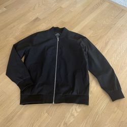 Men’s New Black Bomber Jacket