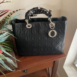 Authentic Christian Dior Quilted Handbag