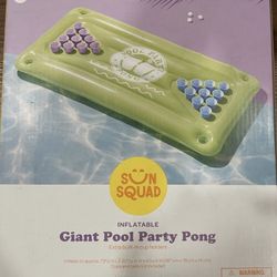 Giant Pool Party Pong