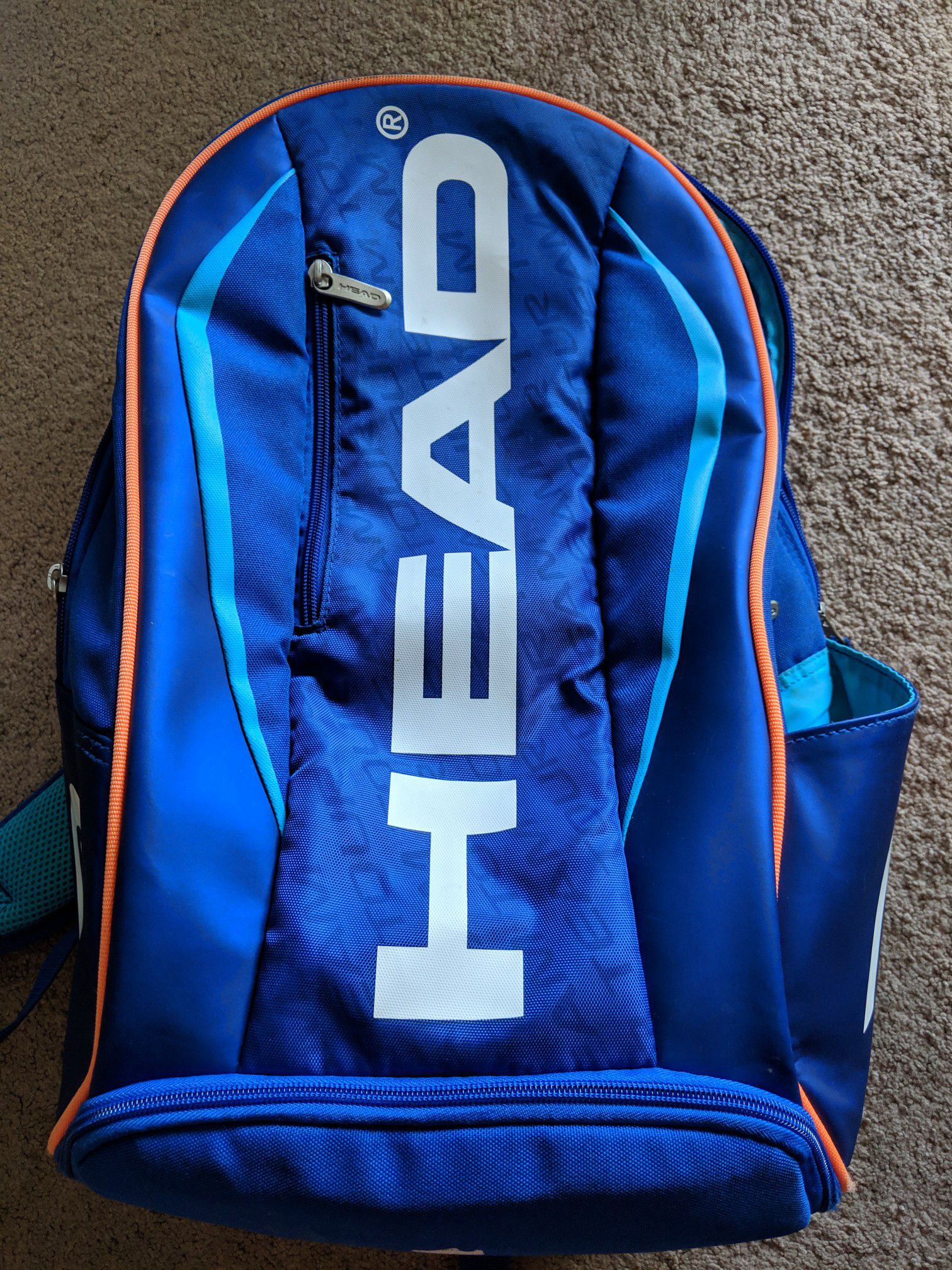 Head tour team tennis racquet racket backpack bag
